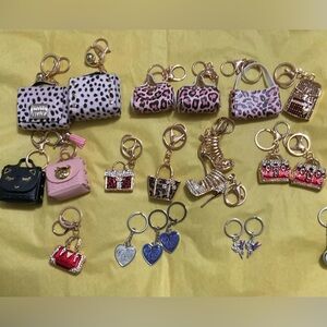 Bling & Serious Assorted Fashion Key Chains 1 for $10 2 for &16 or 3 for $21